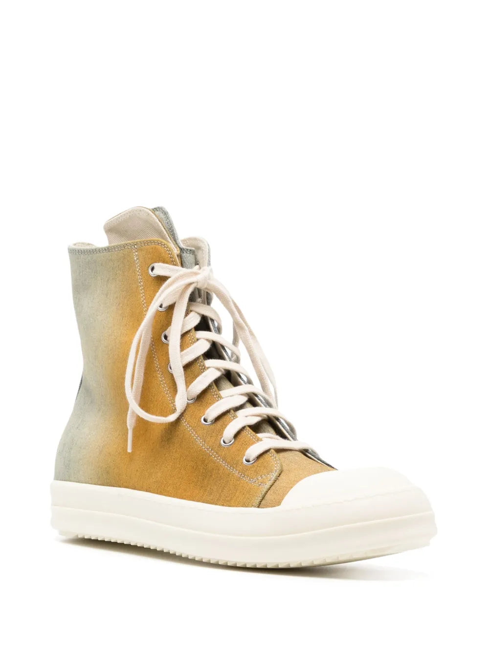 Rick Owens Drkshdw Gradient-Effect Denim Sneakers