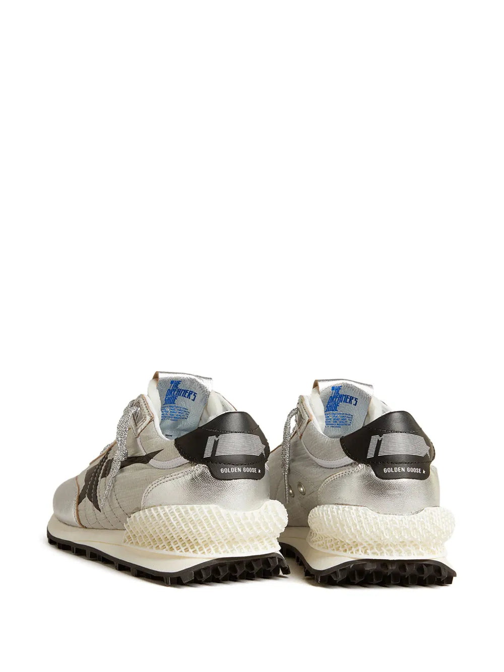Golden Goose Star-Print Lace-Up Sneakers