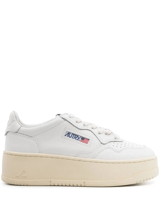 Autry Medalist Platform Leather
