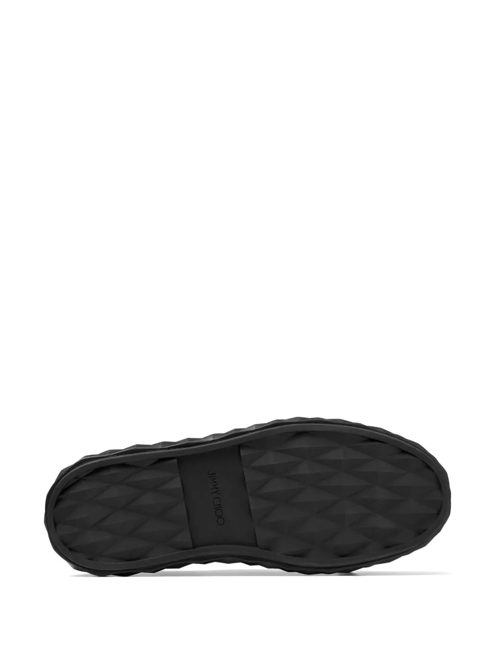 Jimmy Choo Diamond Maxi Leather Sneakers