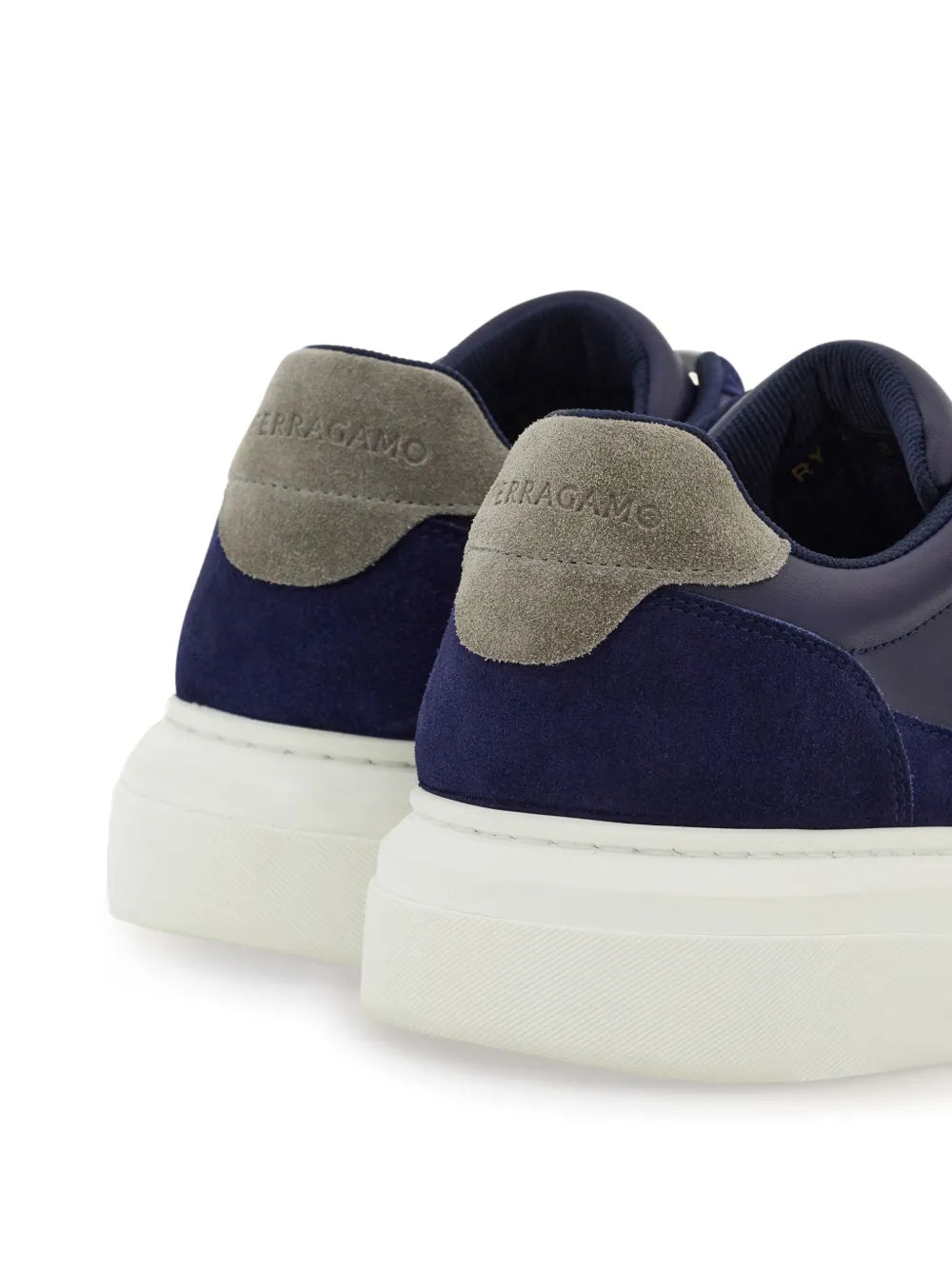 Ferragamo Gancini Leather Sneakers