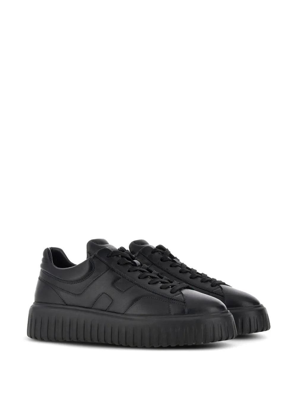 Hogan H-Stripes Leather Sneakers