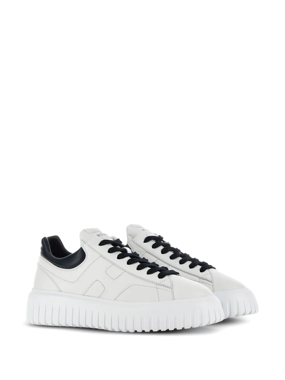 Hogan H-Stripes Leather Sneakers