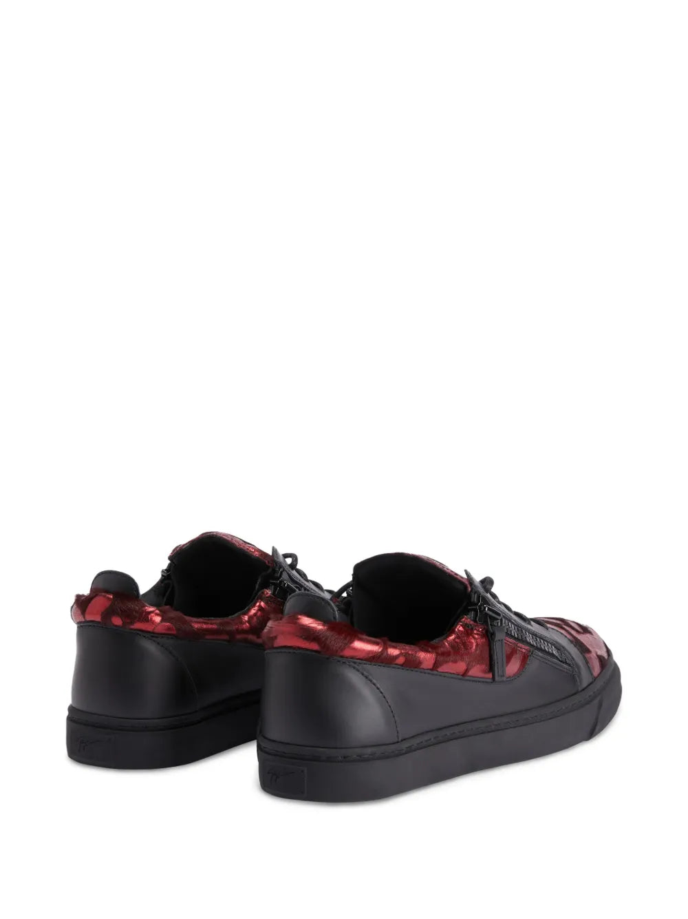 Giuseppe Zanotti Frankie Double-Zip Low-Top Sneakers