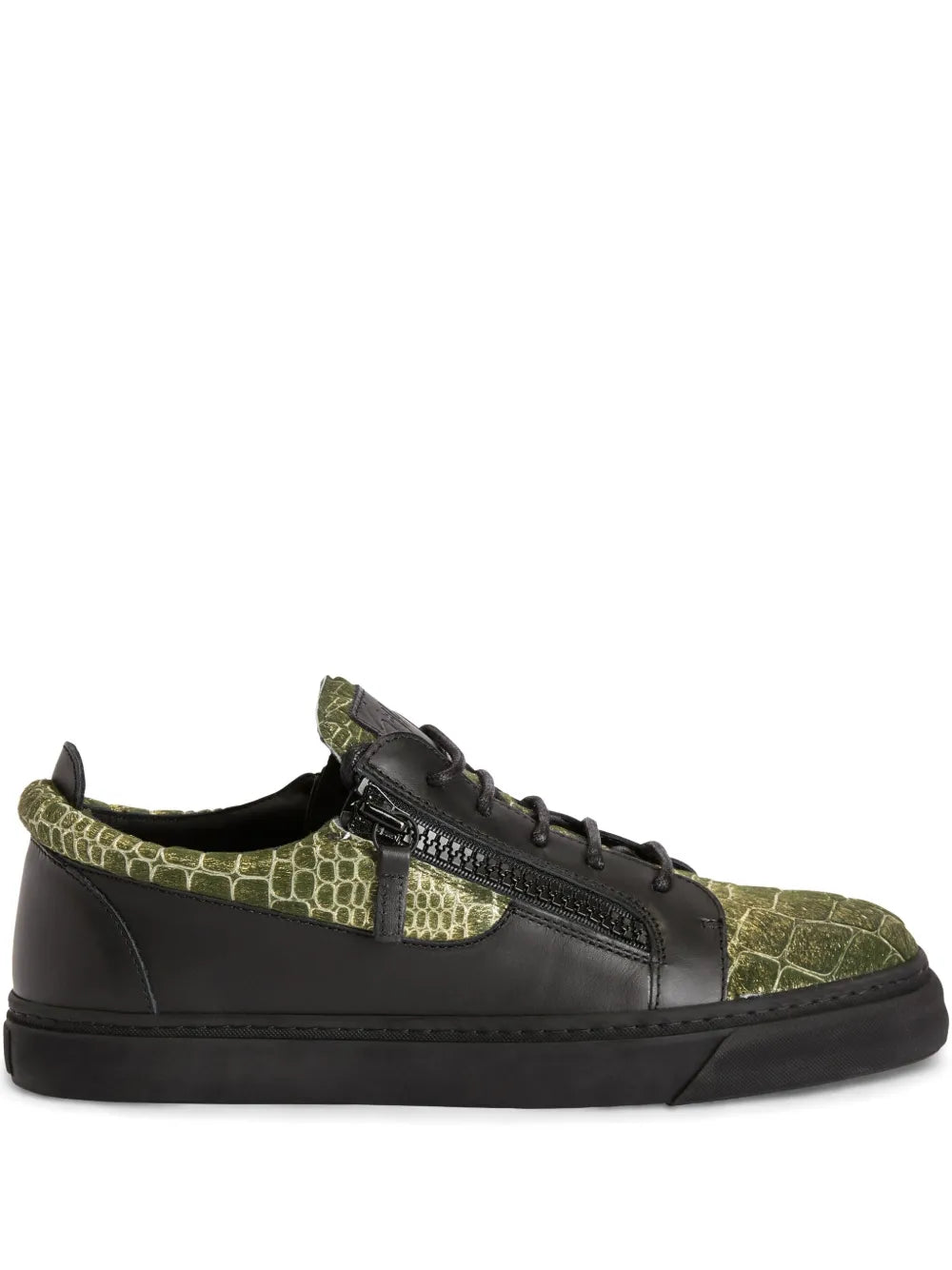 Giuseppe Zanotti Frankie Double-Zip Low-Top Sneakers