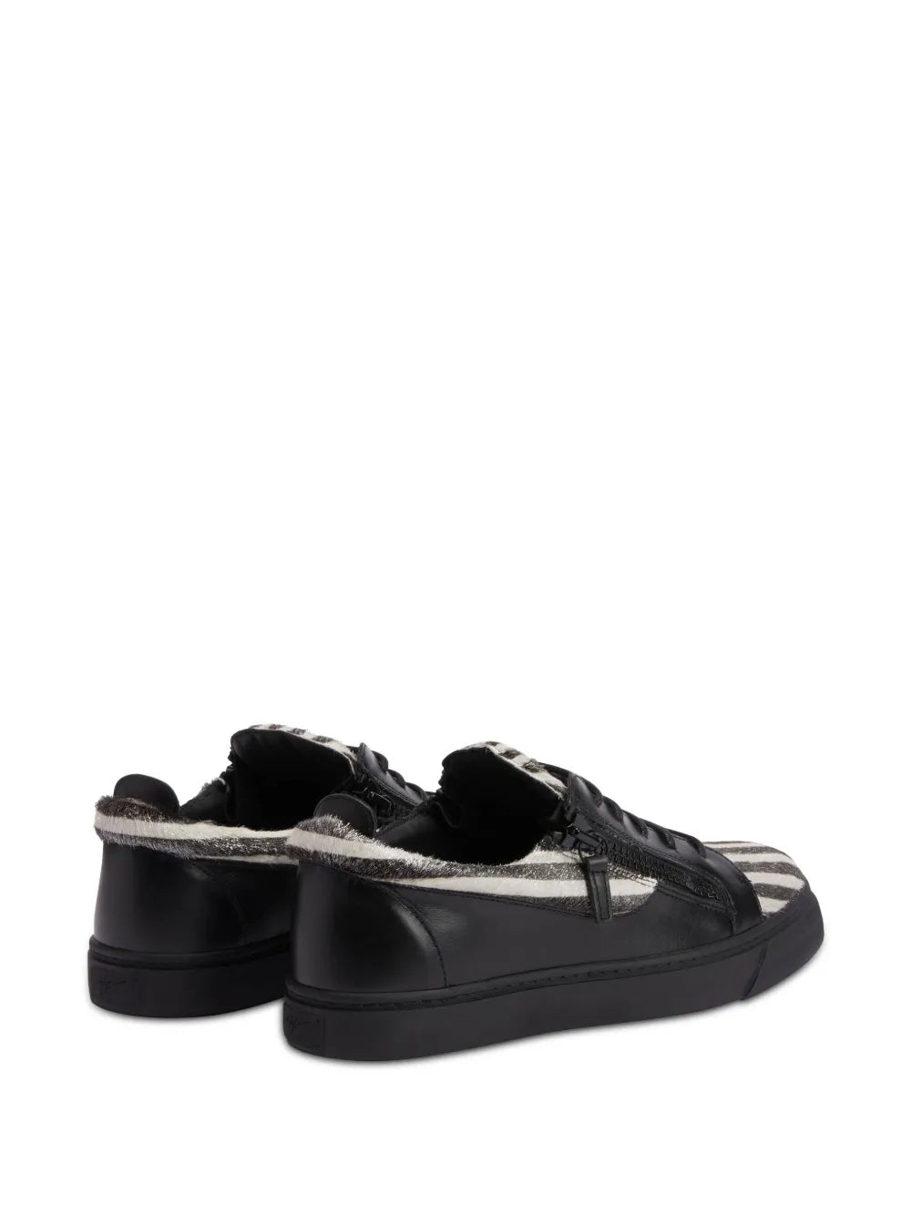 Giuseppe Zanotti Frankie Double-Zip Low-Top Sneakers