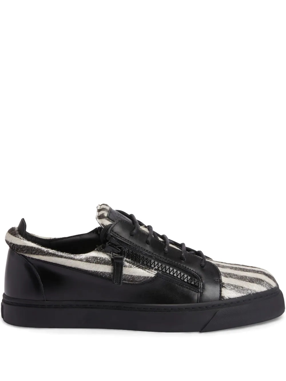 Giuseppe Zanotti Frankie Double-Zip Low-Top Sneakers