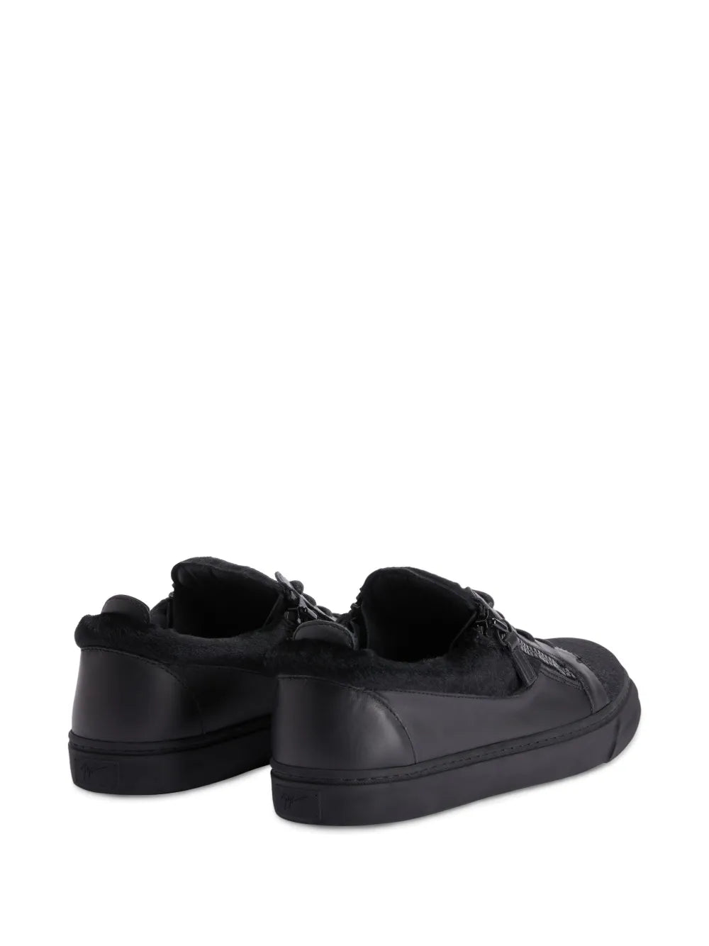 Giuseppe Zanotti Frankie Double-Zip Low-Top Sneakers