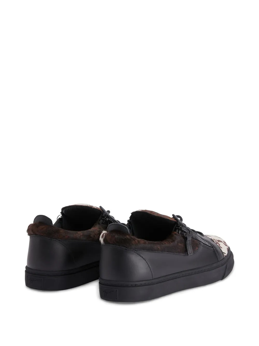 Giuseppe Zanotti Frankie Double-Zip Low-Top Sneakers