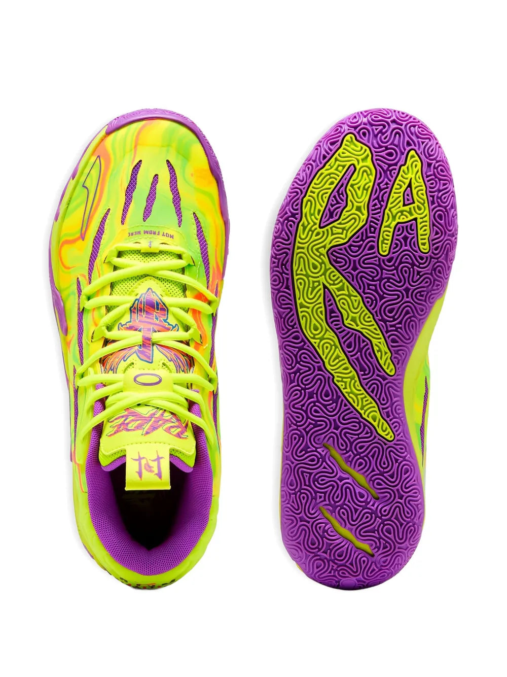 Puma Mb.03 Spark Yellow/Purple/Red Sneakers