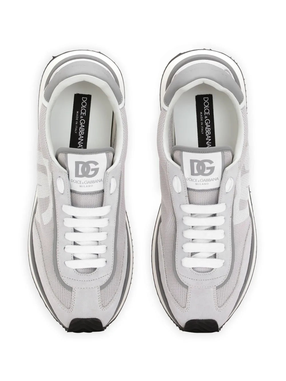 Dolce & Gabbana Cushion Mixed-Material Sneakers