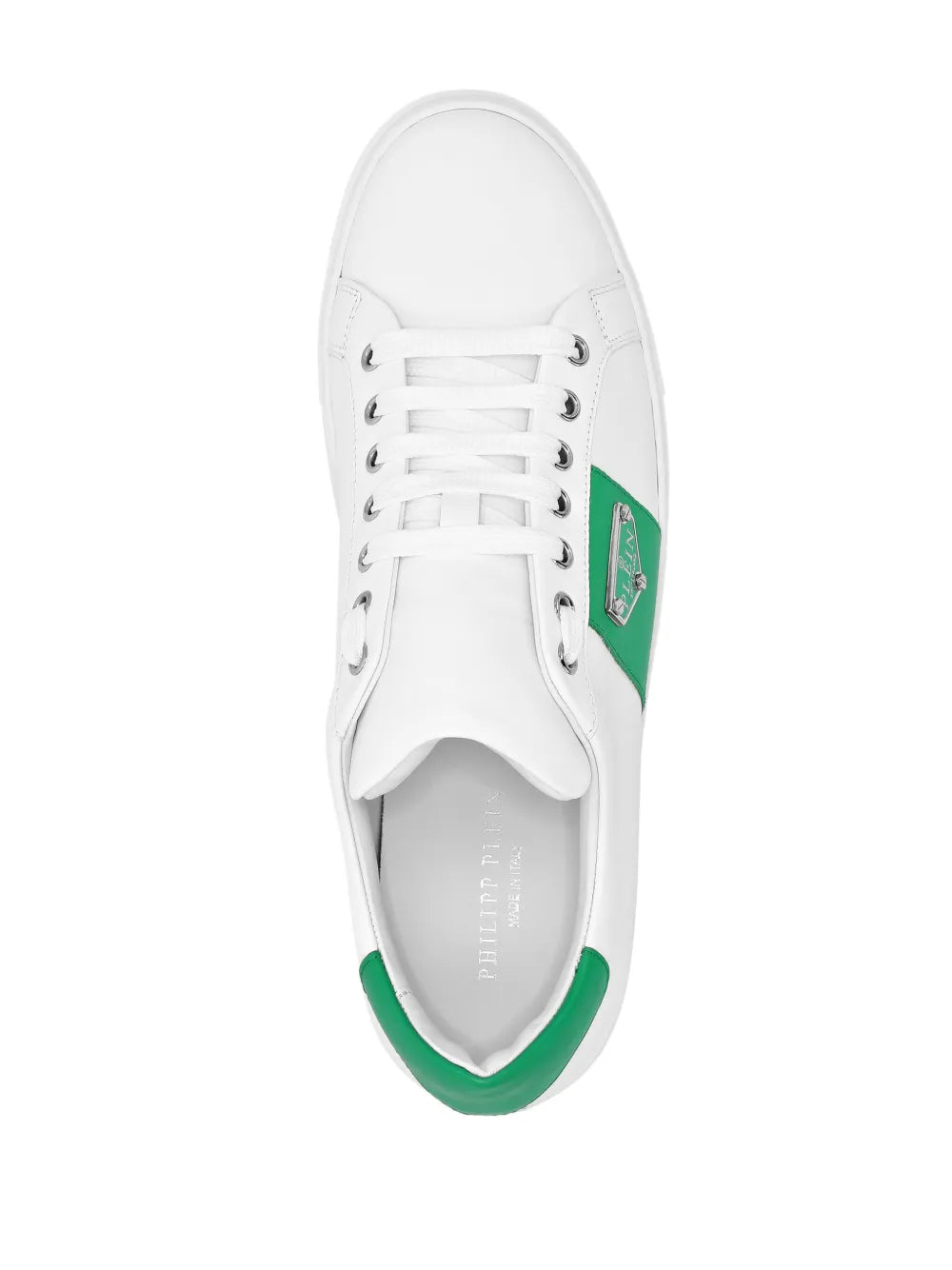 Philipp Plein Logo-Plaque Lace-Up Sneakers