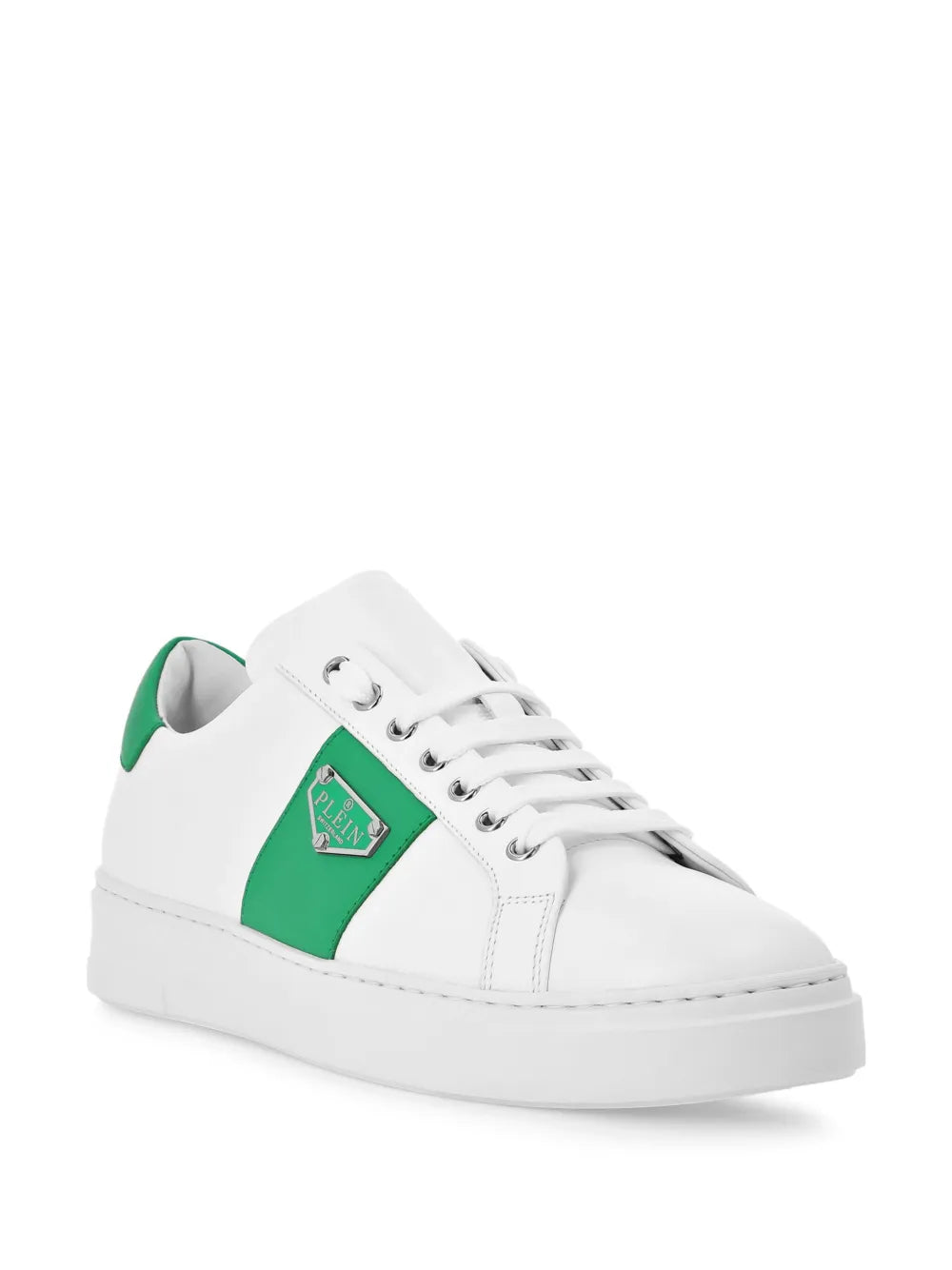Philipp Plein Logo-Plaque Lace-Up Sneakers