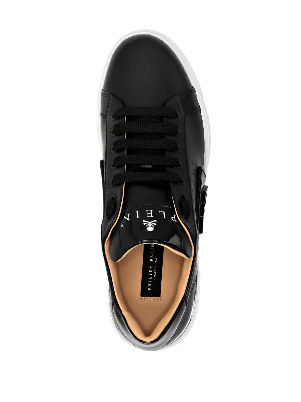 Philipp Plein Logo-Appliqu?Lace-Up Sneakers
