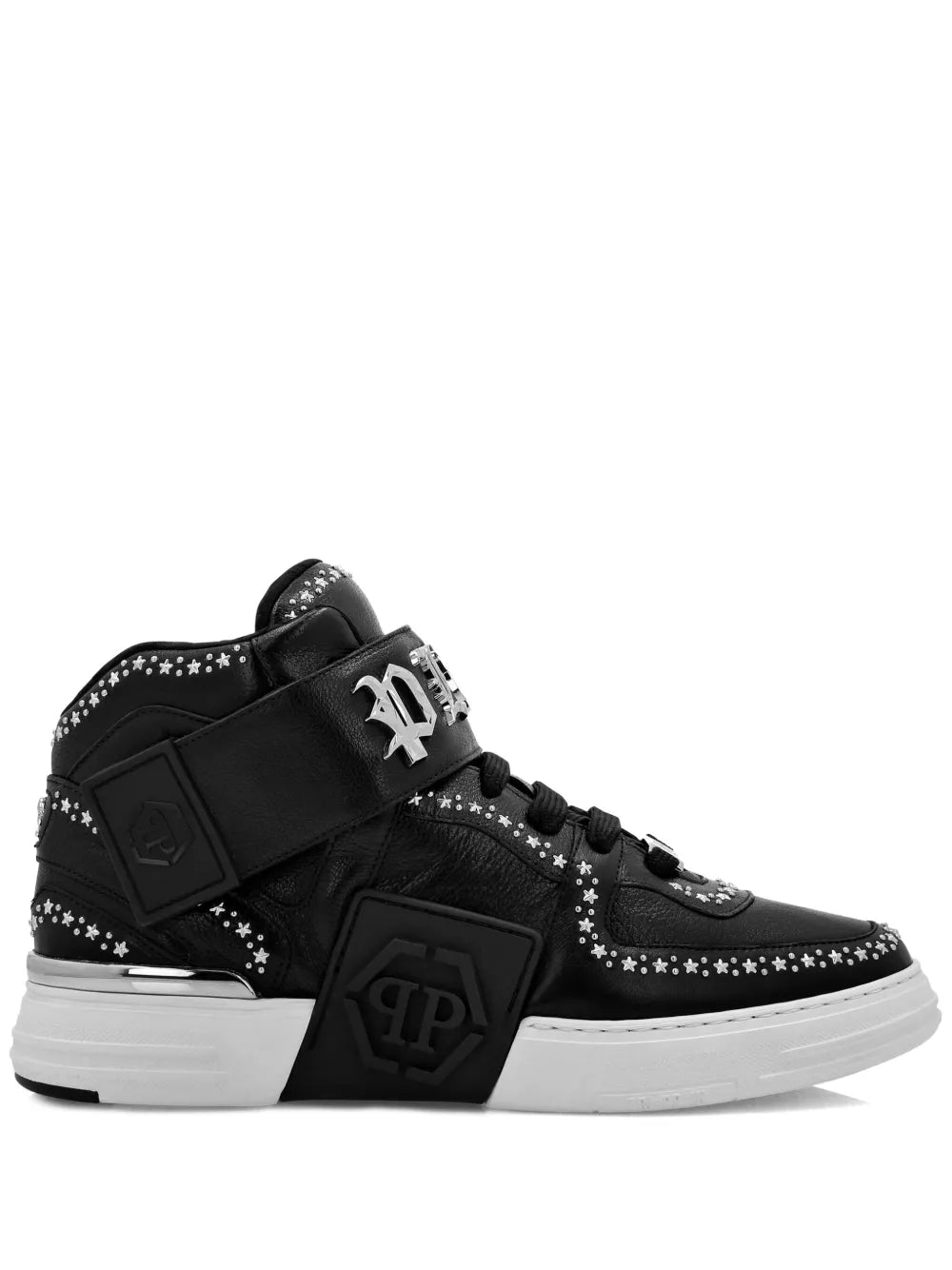 Philipp Plein Gothic Plein Mid-Top Sneakers