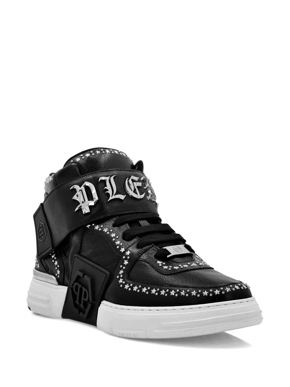 Philipp Plein Gothic Plein Mid-Top Sneakers