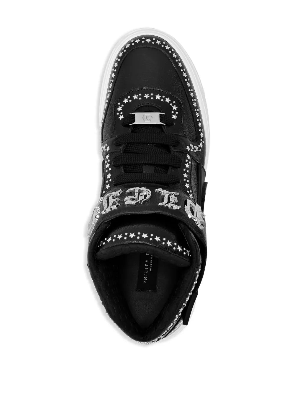 Philipp Plein Gothic Plein Mid-Top Sneakers