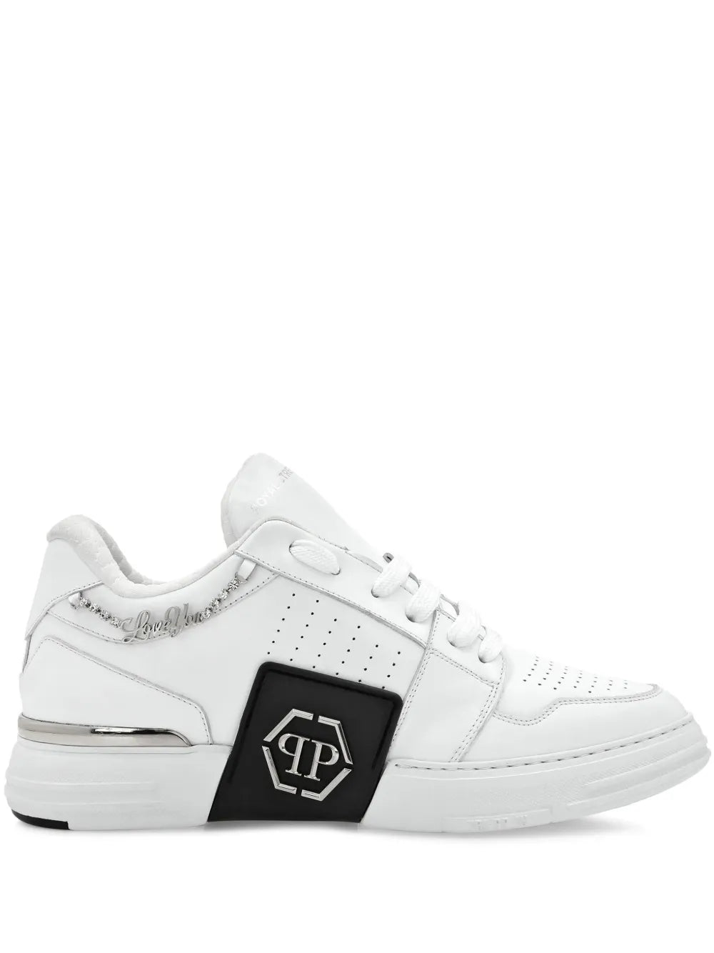 Philipp Plein Royal Street Leather Sneakers