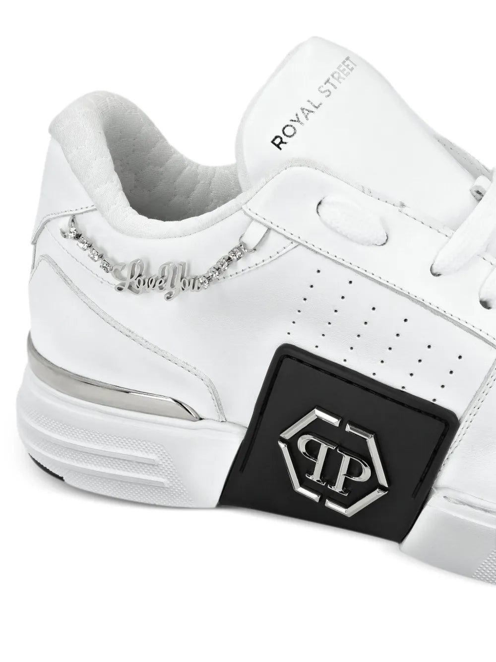 Philipp Plein Royal Street Leather Sneakers