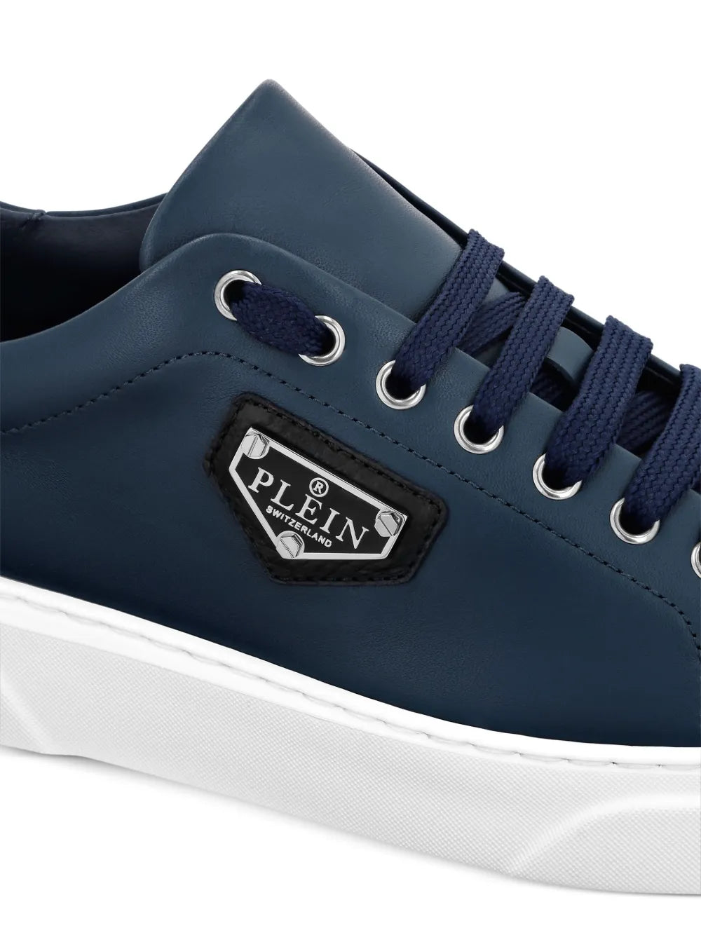 Philipp Plein Lo-Top Calf Leather Trainers