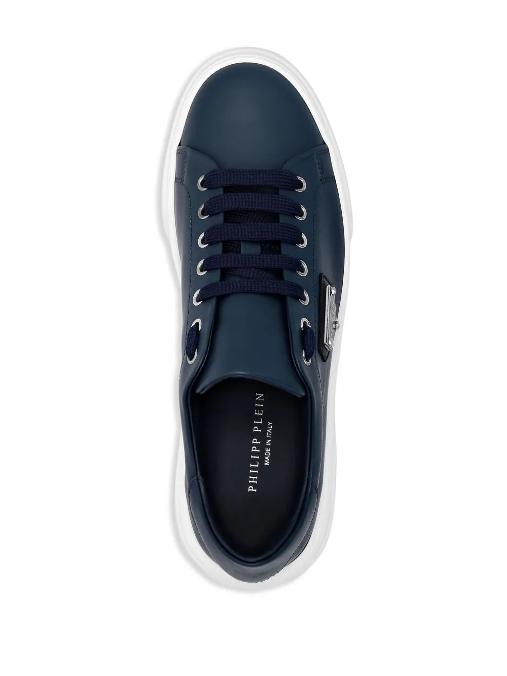 Philipp Plein Lo-Top Calf Leather Trainers