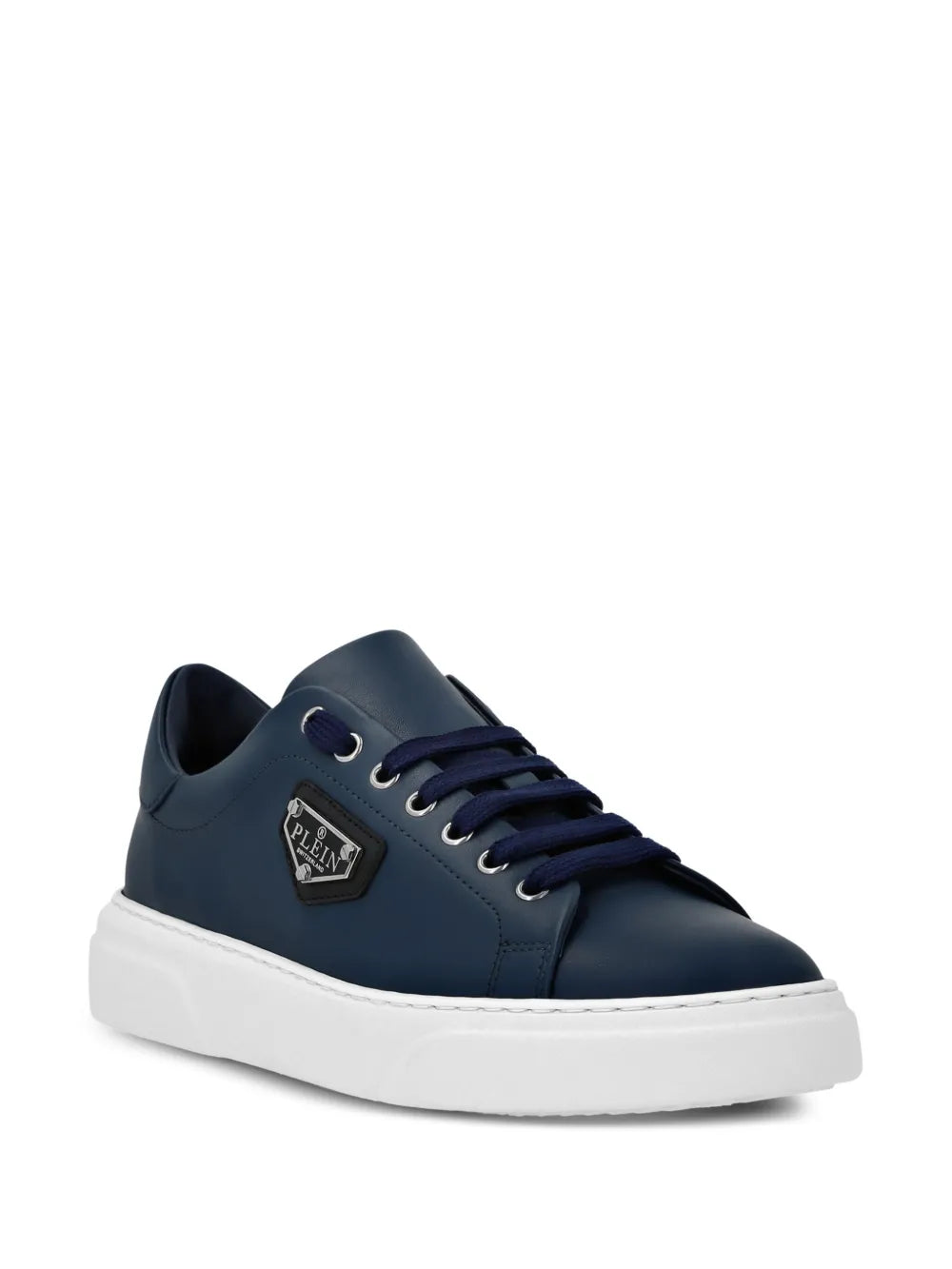 Philipp Plein Lo-Top Calf Leather Trainers