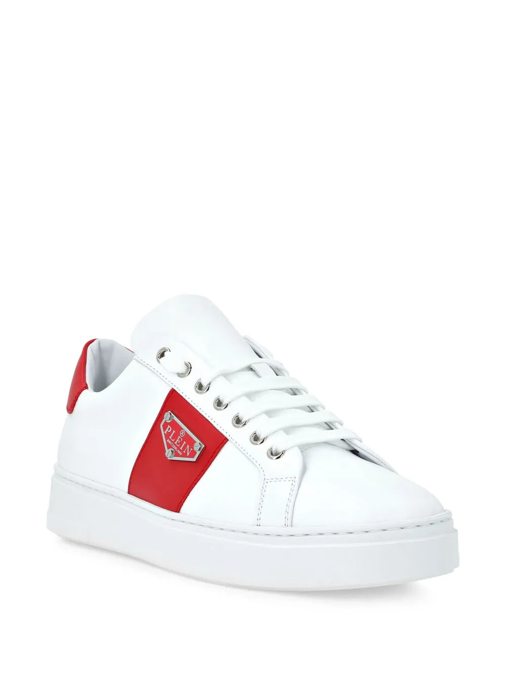 Philipp Plein Logo-Plaque Panelled Sneakers