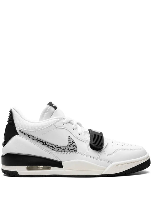 Air Jordan Legacy 312 Low White/Black/Elephant Swoosh Sneakers