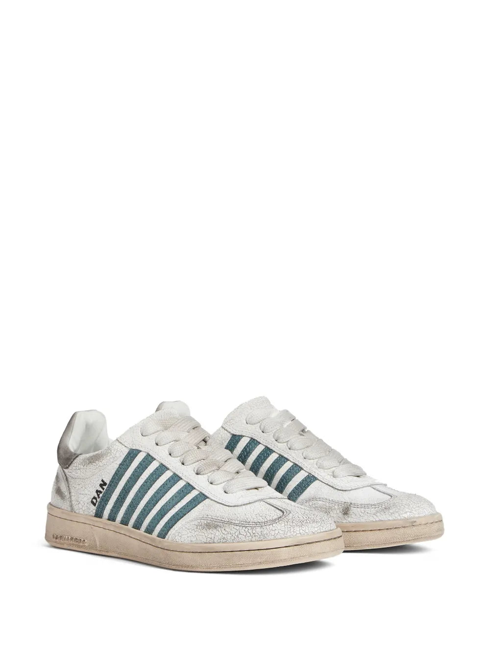 Dsquared2 Distressed Boxer Low-Top Sneakers