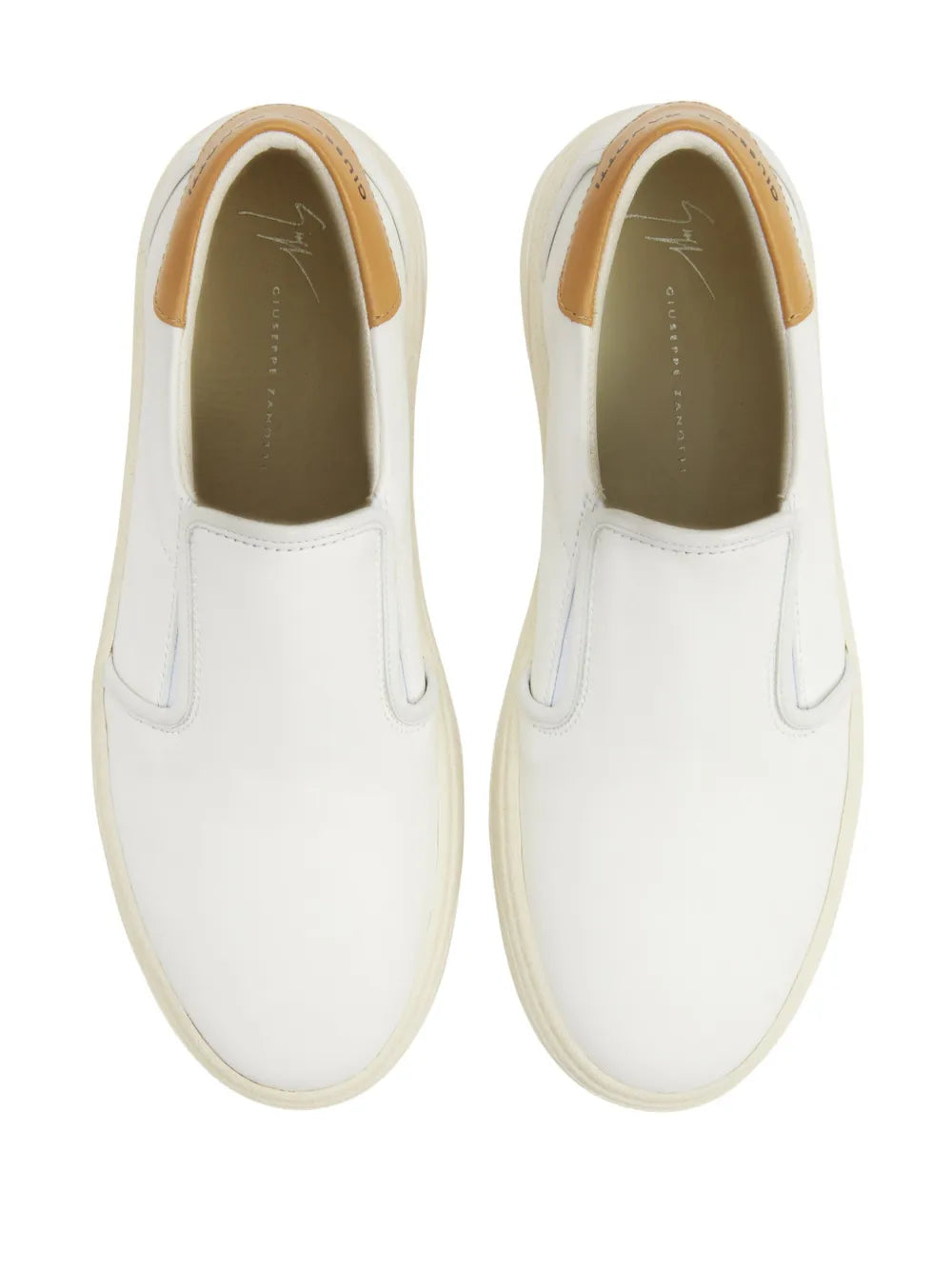 Giuseppe Zanotti Gz94 Leather Slip-On Sneakers
