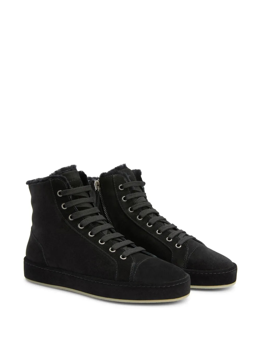 Giuseppe Zanotti Gz-City Suede High-Top Sneakers