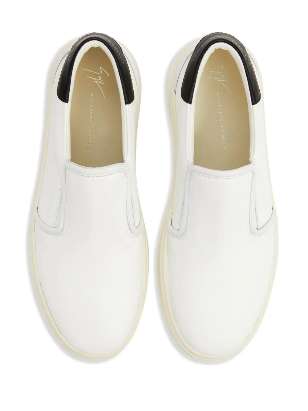 Giuseppe Zanotti Gz94 Leather Slip-On Sneakers