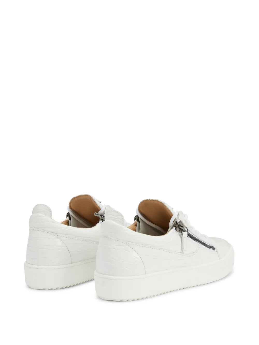 Giuseppe Zanotti Frankie Double-Zip Low-Top Sneakers