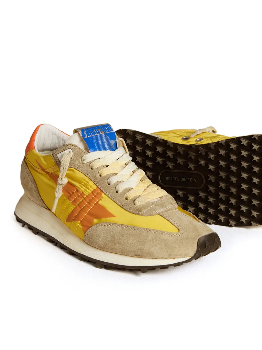 Golden Goose Marathon Panelled Sneakers