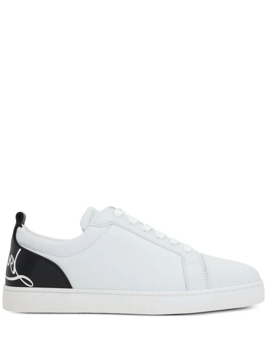 Christian Louboutin Fun Louis Junior Leather Sneakers