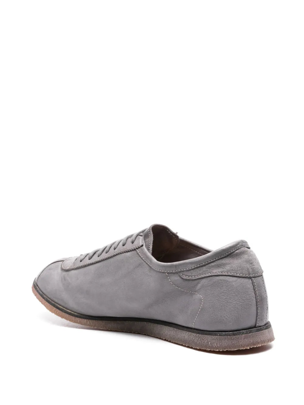 Guidi Lace-Up Leather Sneakers