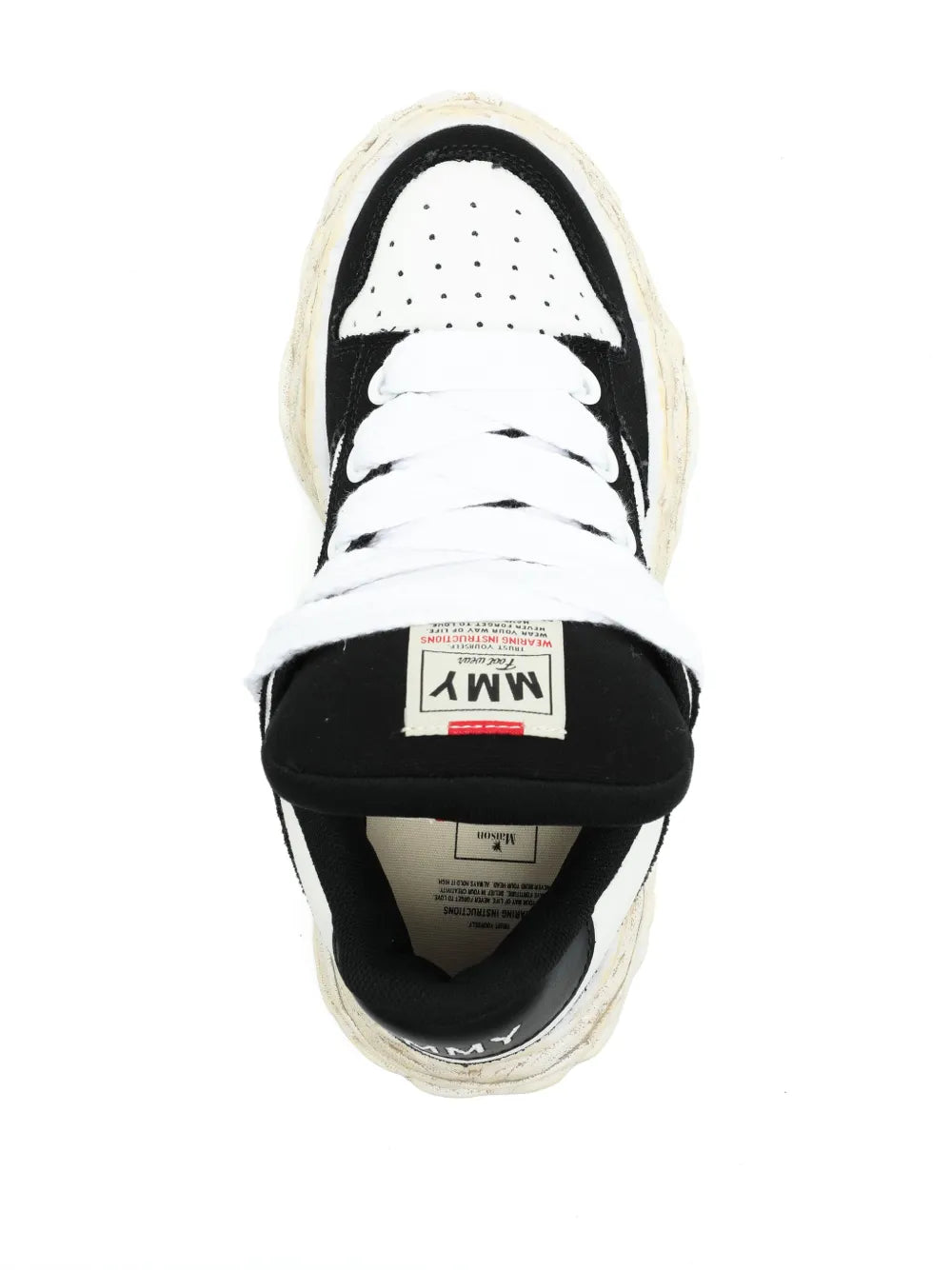 Maison Mihara Yasuhiro Wayne Og Sole Leather Sneakers