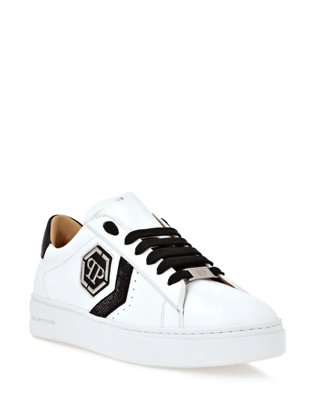 Philipp Plein Arrow Force Strass Hexagon Low-Top Sneakers