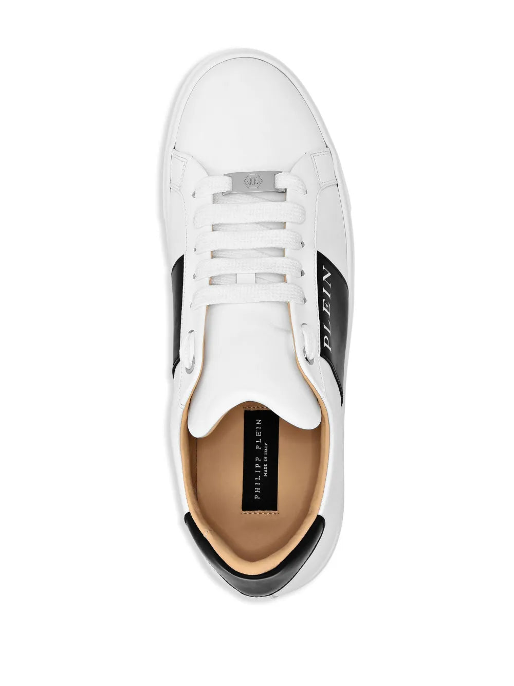 Philipp Plein Lo-Top Leather Sneakers