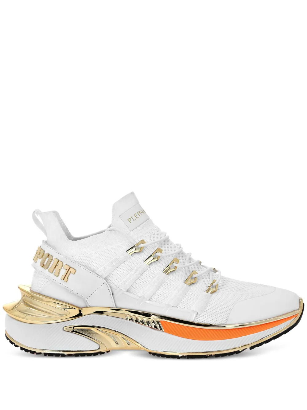 Plein Sport Chrome Surfer Sneakers