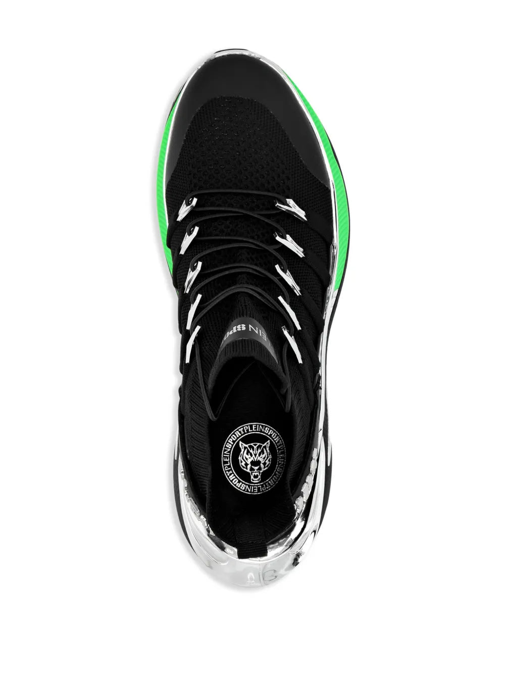 Plein Sport Chrome Surfer Sneakers