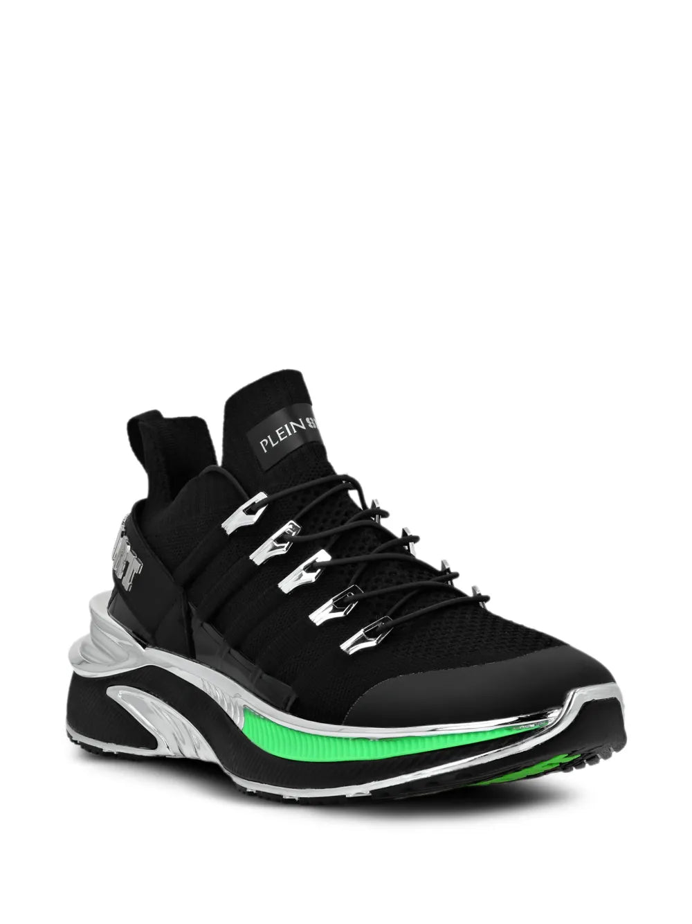Plein Sport Chrome Surfer Sneakers