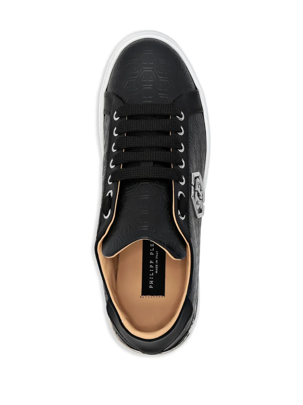 Philipp Plein Monogram Lo-Top Sneakers
