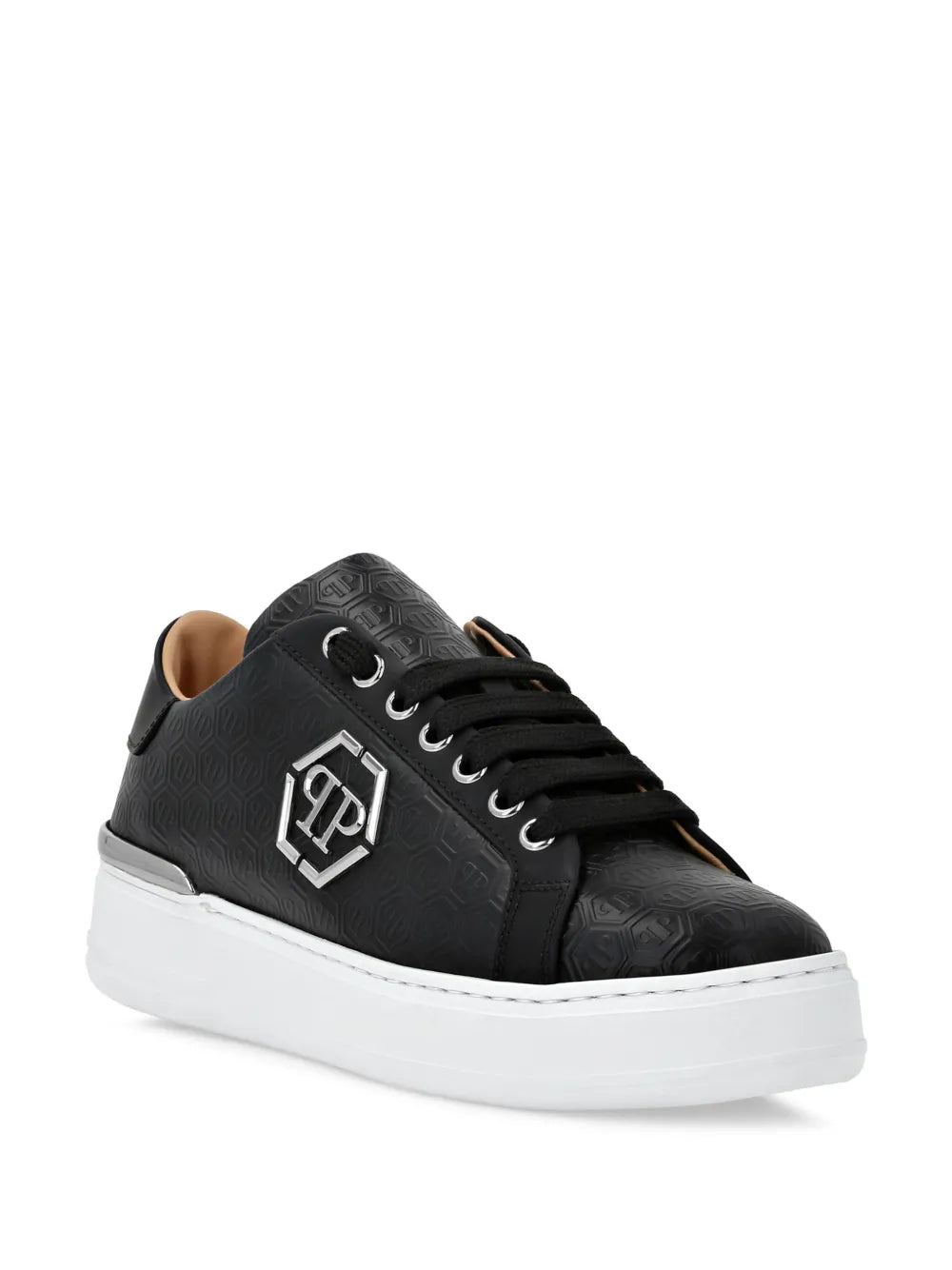 Philipp Plein Monogram Lo-Top Sneakers