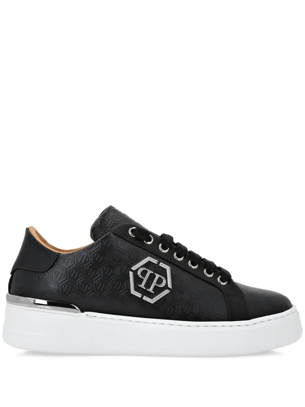 Philipp Plein Monogram Lo-Top Sneakers
