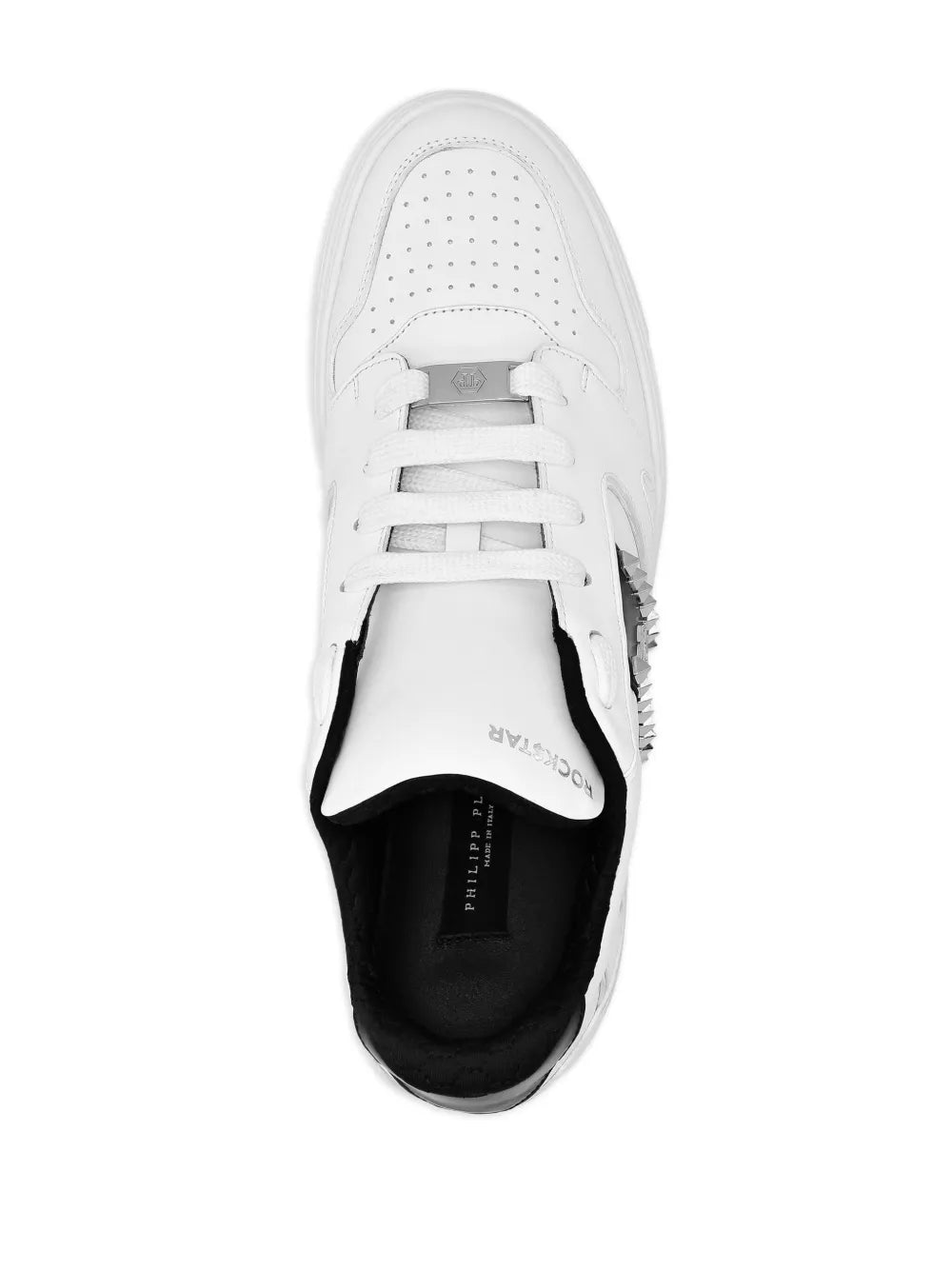 Philipp Plein Low-Top Leather Sneakers