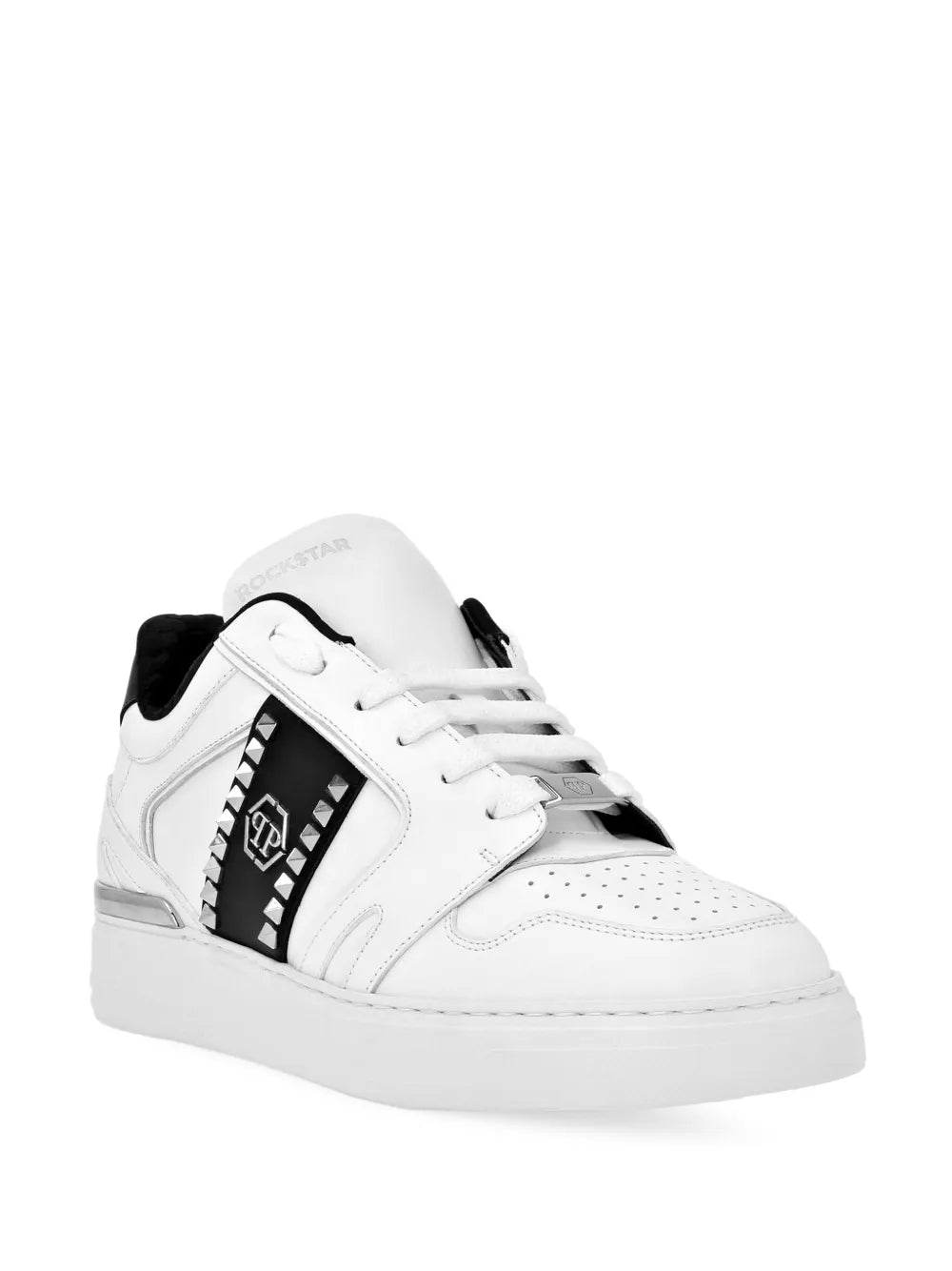 Philipp Plein Low-Top Leather Sneakers