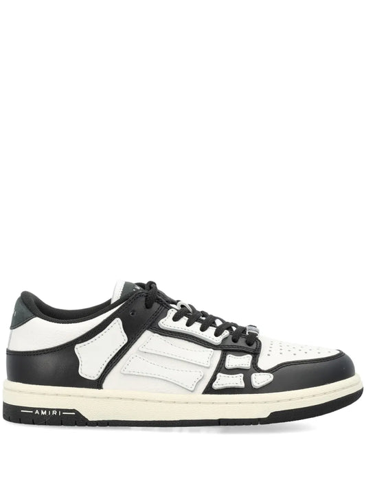 Amiri Skel Colour-Block Leather Sneakers