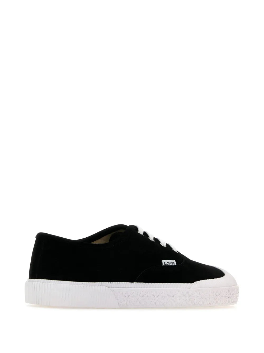 Loewe Terra Vulca Lace-Up Suede Sneakers