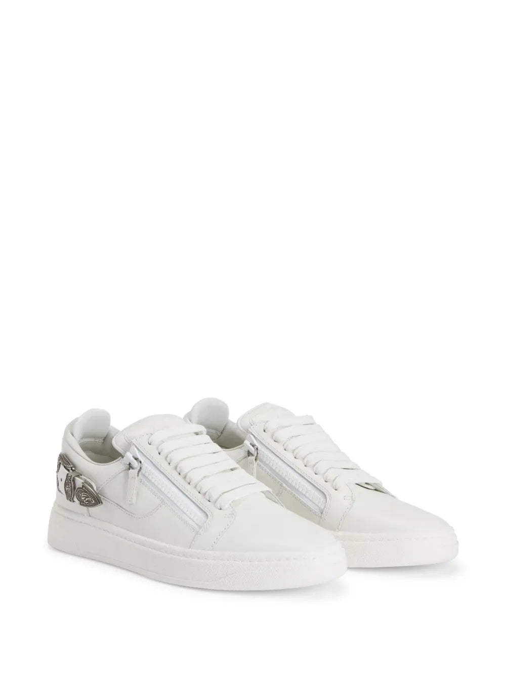 Giuseppe Zanotti Gz94 Deluxe Double-Zip Low-Top Sneakers